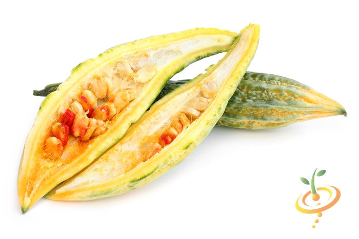 Close-up of SeedsNow melon seeds with banana seed variety for planting and growing melon and banana plants.