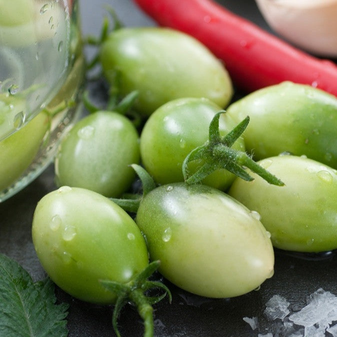 Tomato Green Grape Seeds | Compact, High-Yield Indeterminate Tomatoes