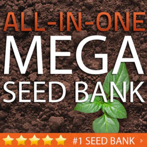 All-in-one Mega Seed Bank by SeedsNow featuring a large seed storage vault for long-term seed preservation and storage.
