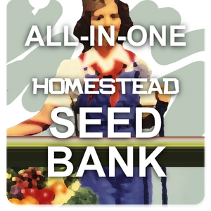 All-in-One Homestead Seed Bank by SeedsNow-SeedBanks showing storage compartments for preserving and organizing seeds.